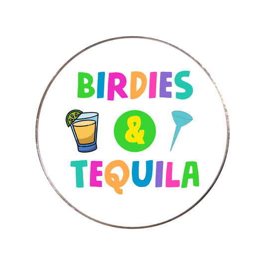 354 - Birdies and Tequila (White)