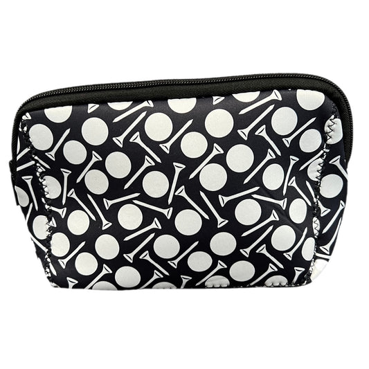 Neoprene Cosmetic Pouch - Ball & Tee