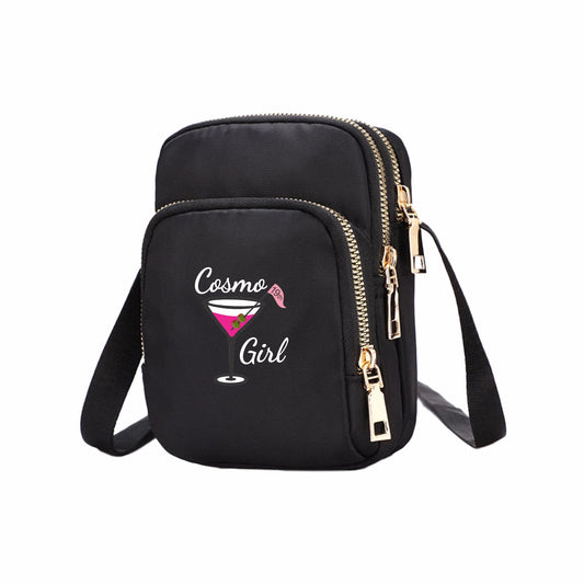 Nylon Crossbody Bag - Black (11)