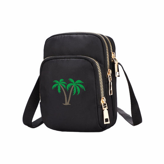 Nylon Crossbody Bag - Black (13)