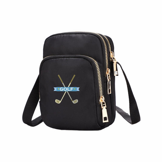 Nylon Crossbody Bag - Black (14)