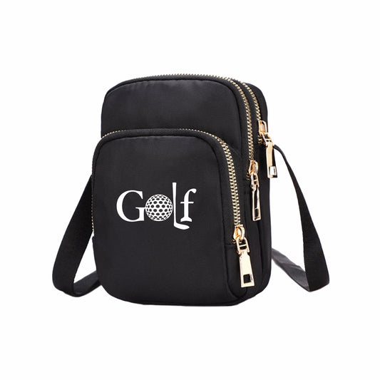 Nylon Crossbody Bag - Black (15)