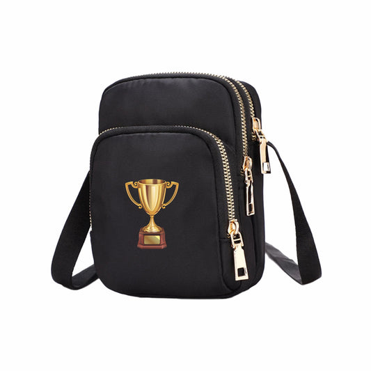 Nylon Crossbody Bag - Black (19)