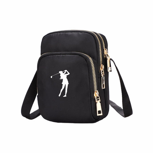 Nylon Crossbody Bag - Black (23)