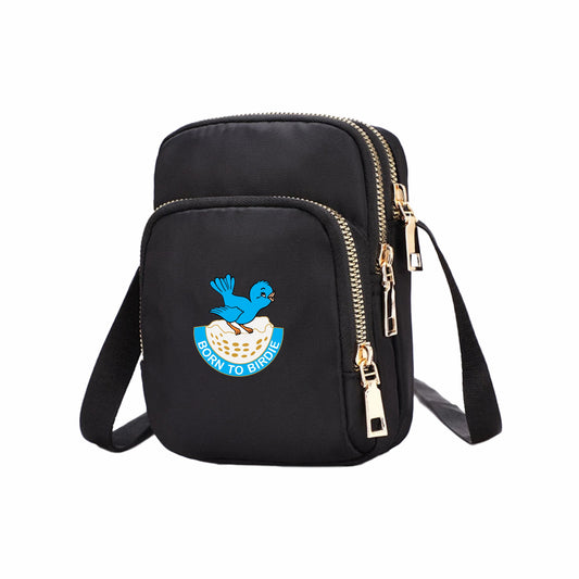 Nylon Crossbody Bag - Black (28)