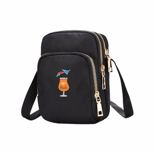 Nylon Crossbody Bag - Black (6)