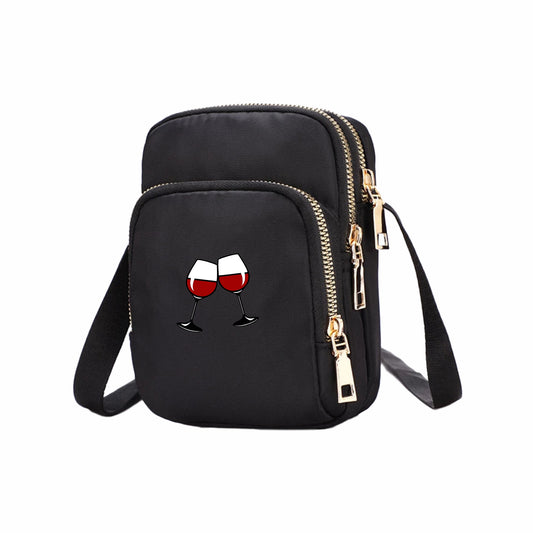 Nylon Crossbody Bag - Black (9)