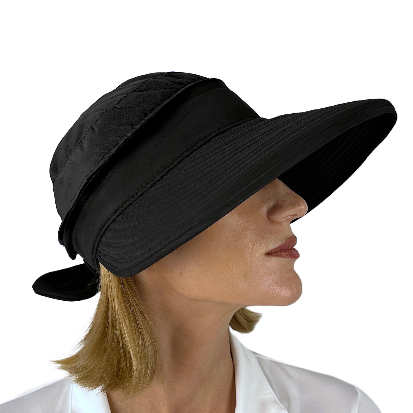 Ladies Visor - Black