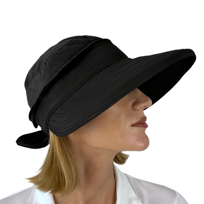 Ladies Visor - Black