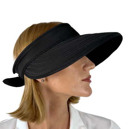 Ladies Visor - Black