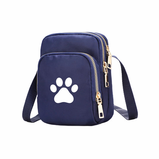 Nylon Crossbody Bag - Navy (1)