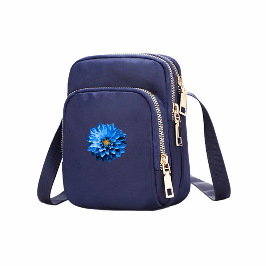 Nylon Crossbody Bag - Navy (10)