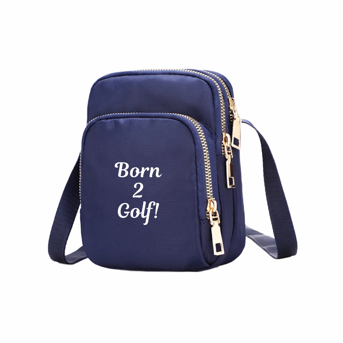 Nylon Crossbody Bag - Navy (2)