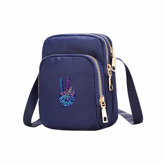 Nylon Crossbody Bag - Navy (30)