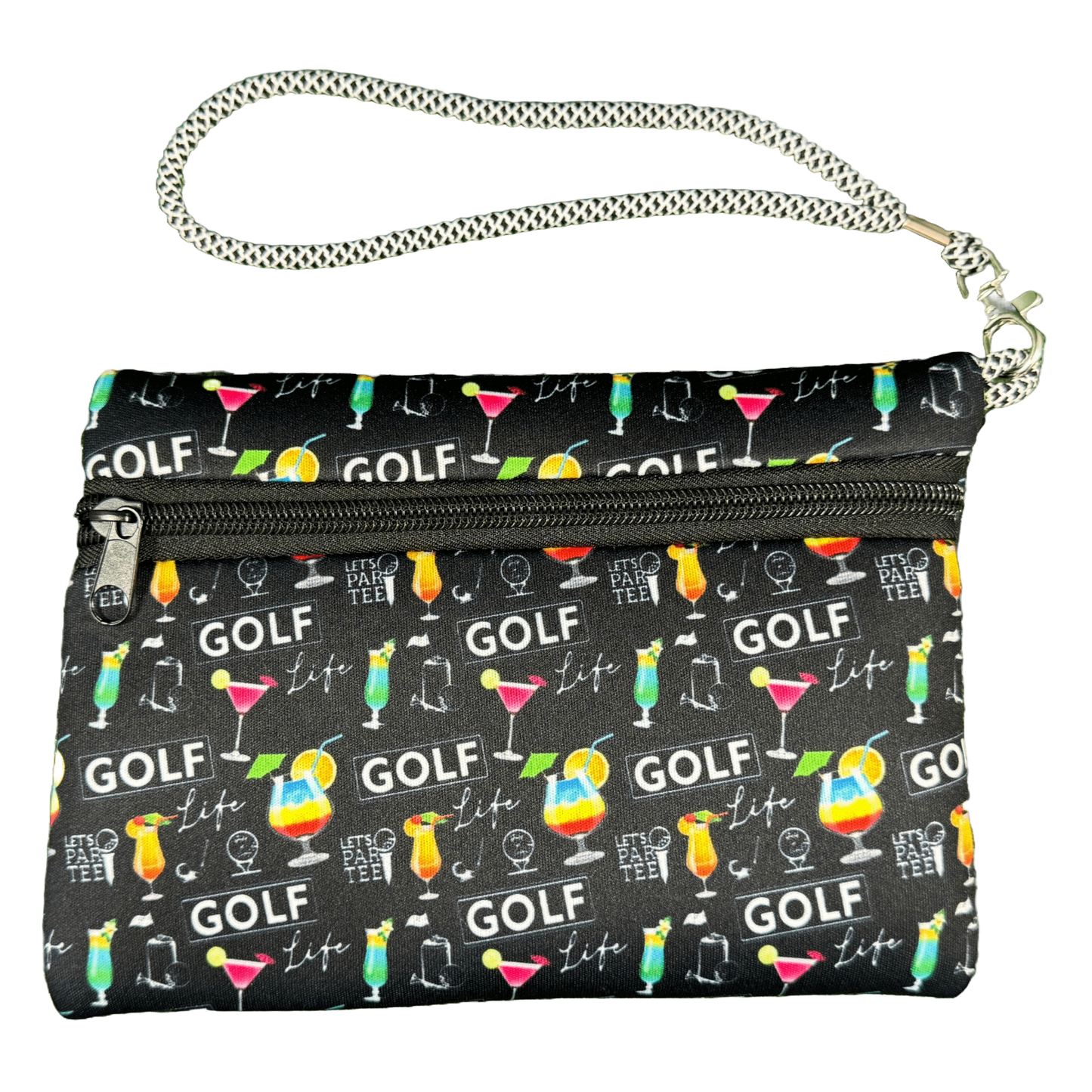 Golfaholic Black