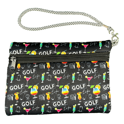 Golfaholic Black