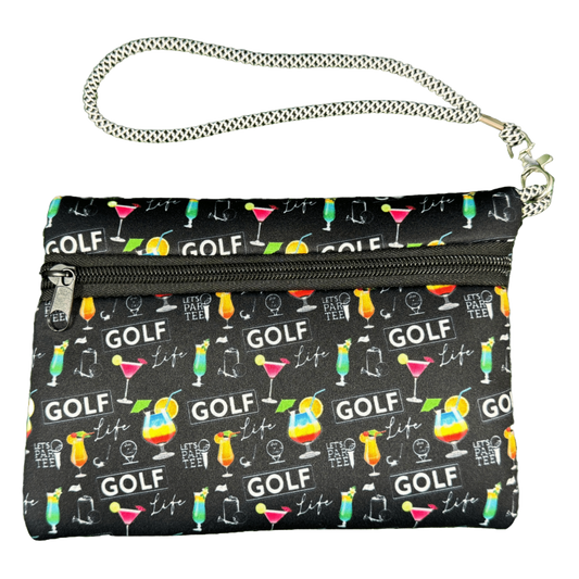 Golfaholic Black