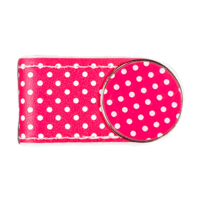 016 Pink Polka Dots