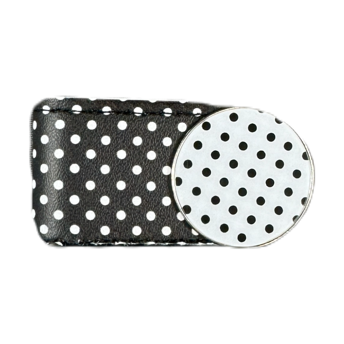 017 Black Polka Dots