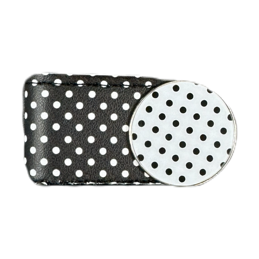 017 Black Polka Dots