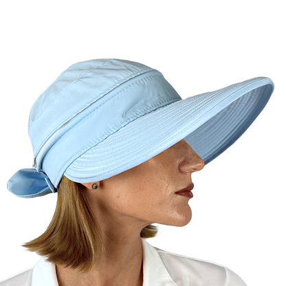 Ladies Visor - Light Blue