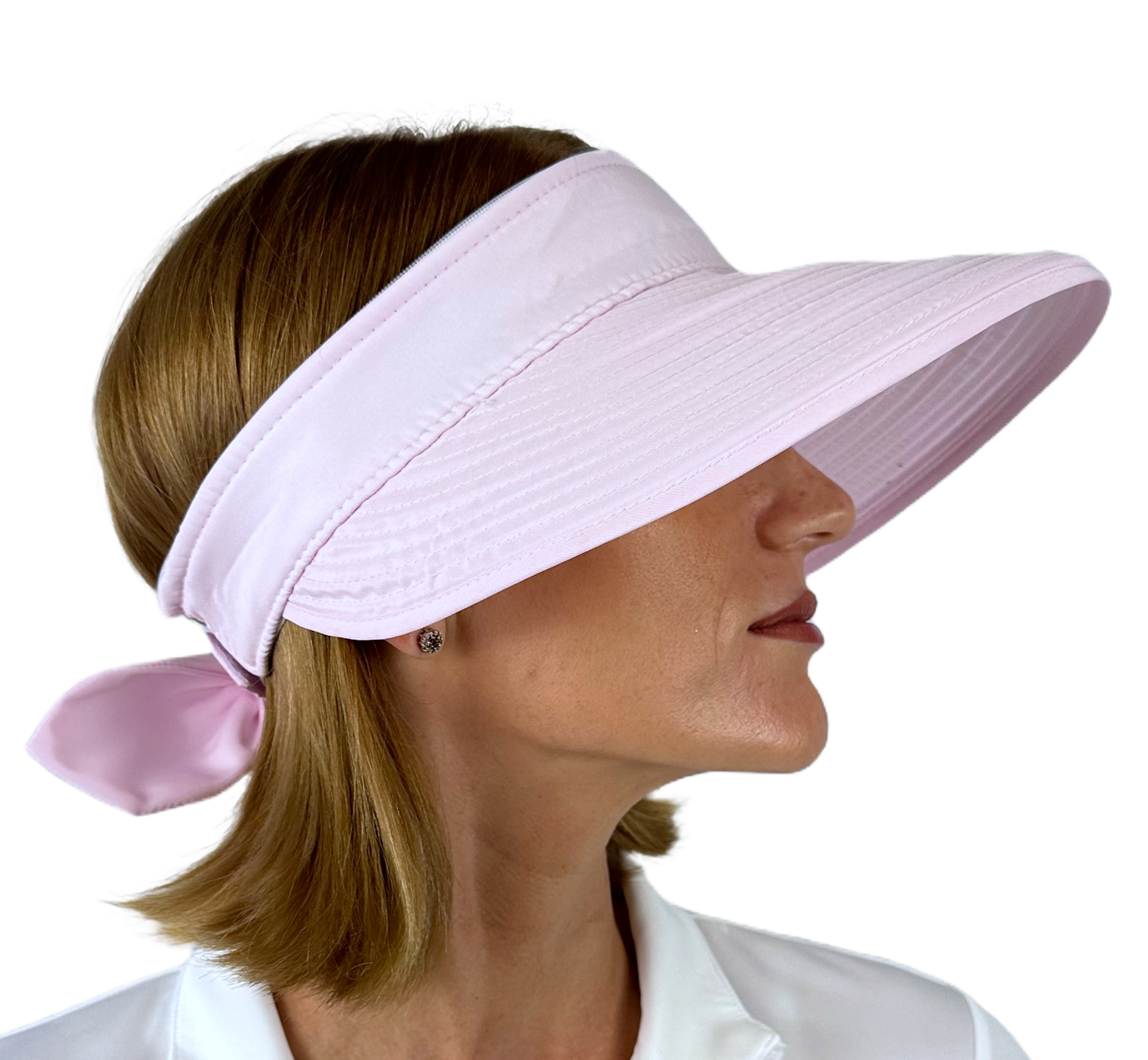 Ladies Visor - Light Pink