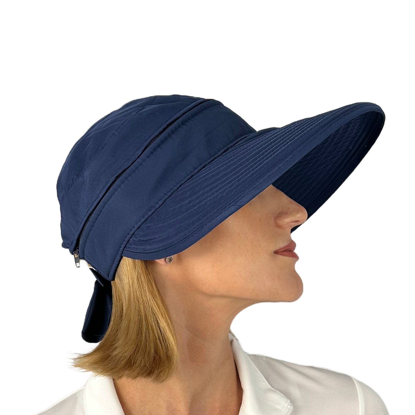 Ladies Visor - Navy Blue – Best of Golf America