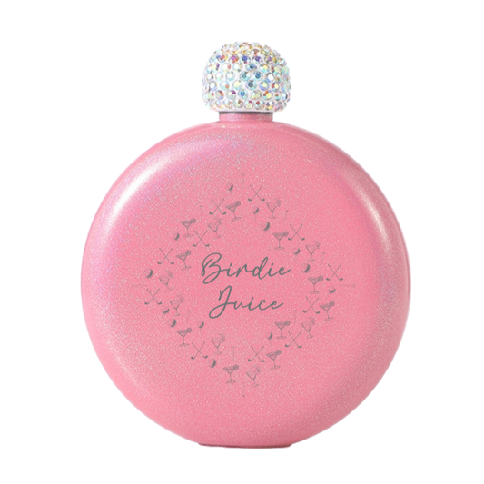 Birdie Juice Flask - Pink