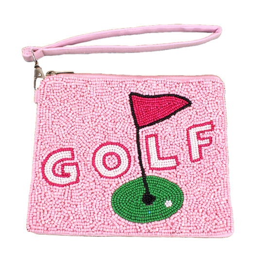 Pink "GOLF" Beaddie