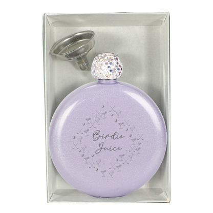 Birdie Juice Flask - Purple