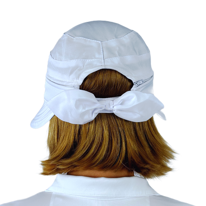 Ladies Visor - White