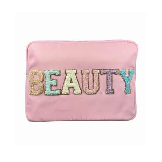 "BEAUTY" (Pink with Multi Letters)